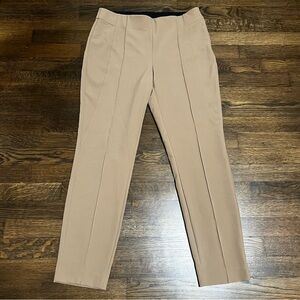 Lafayette 148 New York Gramercy Acclaimed Stretch Pants – Size 8 – Tan/Camello